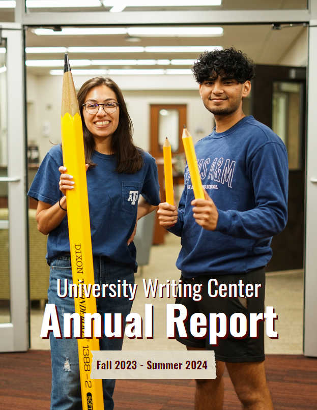 Photo of UWC Annual Report 2023-2024 front cover